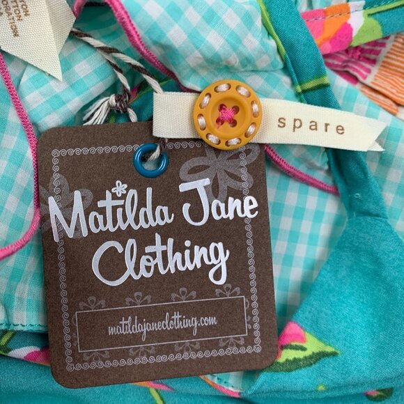 Matilda Jane Clothing Watch the Waves One Piece Romper/Jumper Tween Size 12 NWT - Picture 8 of 11